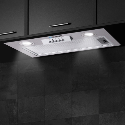 Devanti Range Hood Rangehood Undermount Built In Stainless Steel Canopy 52cm 520mm - Image 7