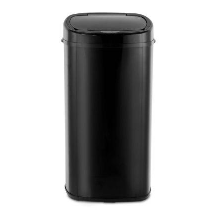 58L Motion Sensor Rubbish Bin - Black - Image 3