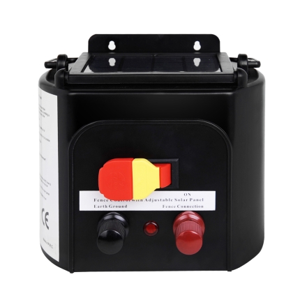 Giantz 3km Solar Electric Fence Energiser Charger with 400M Tape and 25pcs Insulators - Image 3