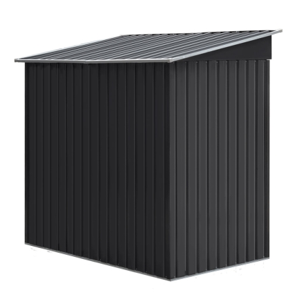 Giantz 1.94 x 1.21m metal Tool Shed - Grey - Image 4