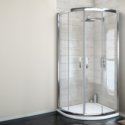 Cefito Bathroom 900MM Curved Shower Cubicle - Image 7