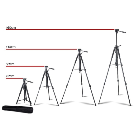 Weifeng 160CM Professional Camera Tripod - Image 2
