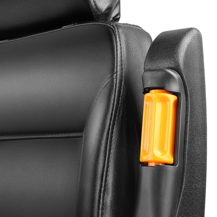Giantz Adjustbale Tractor Seat with Suspension - Black - Image 6