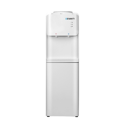 Devanti Water Cooler Dispenser Bottle Filter Purifier Hot Cold Taps Free Standing Office - Image 3