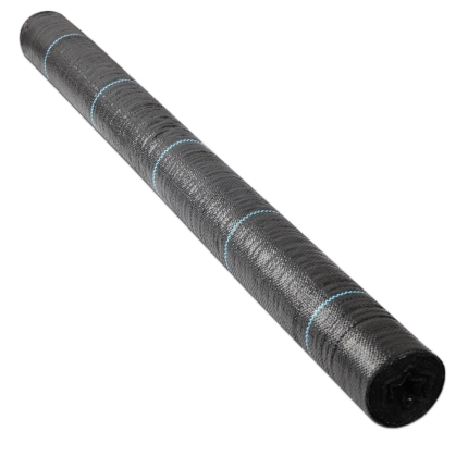 Instahut 1.83m x 50m Weedmat Weed Control Mat Woven Fabric Gardening Plant PE - Image 3