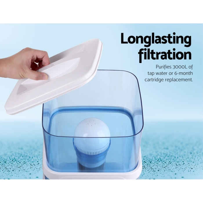 Devanti Water Cooler Dispenser Tap Water Filter Purifier 6-Stage Filtration Carbon Mineral Cartridge Pack of 3 - Image 5