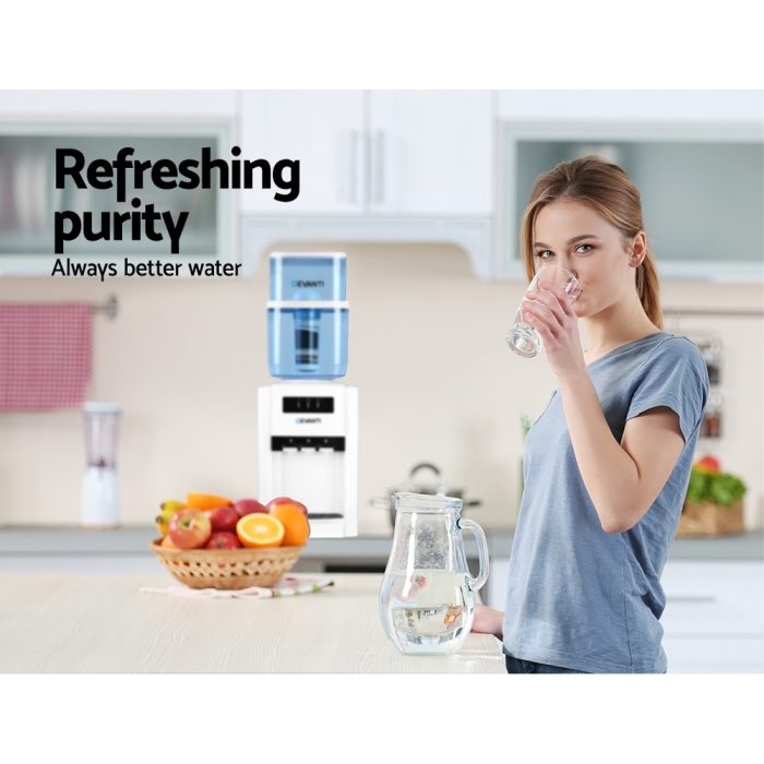 Devanti Water Cooler Dispenser Tap Water Filter Purifier 6-Stage Filtration Carbon Mineral Cartridge Pack of 3 - Image 6