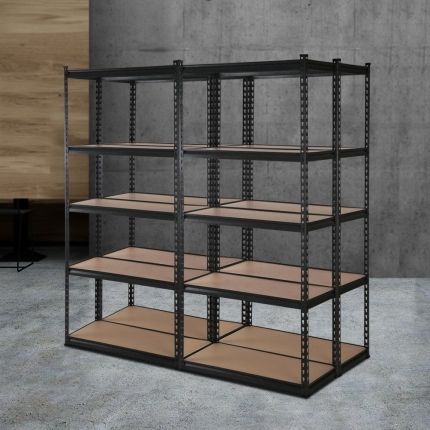 4x0.7M Warehouse Shelving Racking Storage Garage Steel Metal Shelves Rack - Image 7