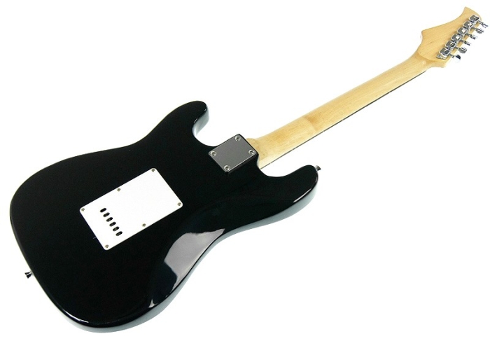 Karrera 39in Electric Guitar - Black - Image 5