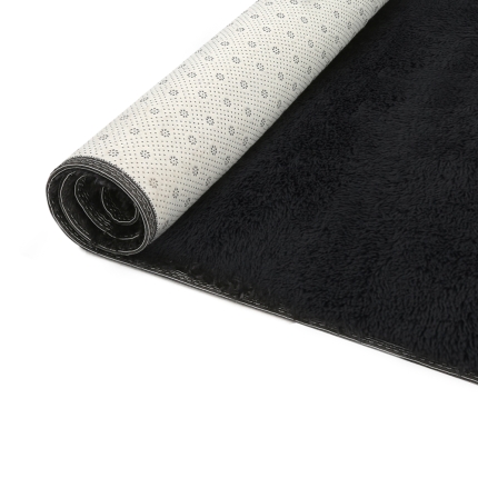 Artiss Ultra Soft Shaggy Rug 160x230cm Large Floor Carpet Anti-slip Area Rugs Black - Image 5