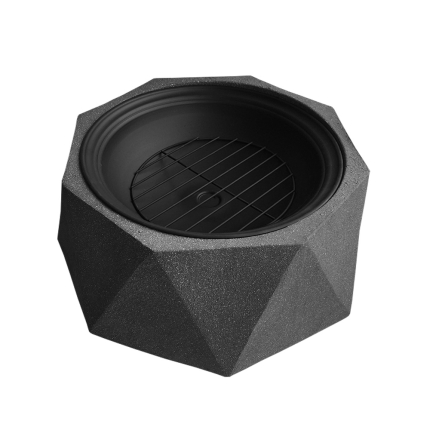 Grillz Outdoor Portable Fire Pit Bowl Wood Burning Patio Oven Heater Fireplace - Image 3