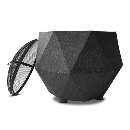 Grillz Outdoor Portable Fire Pit Bowl Wood Burning Patio Oven Heater Fireplace - Image 4
