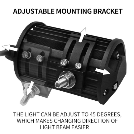 8X5 Inch Led Work Light Bar Flood Beam Reverse Driving Lights Offroad 4WD - Image 5