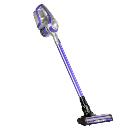 Devanti Cordless 150W Handstick Vacuum Cleaner - Purple and Grey - Image 3