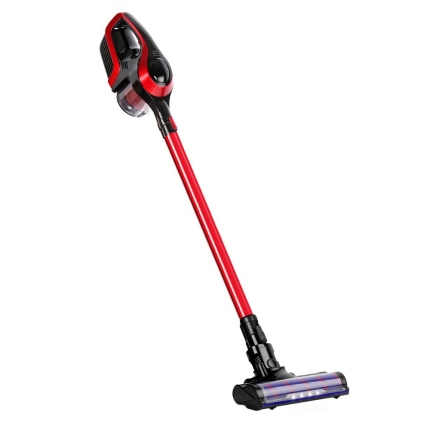 Devanti Cordless 150W Handstick Vacuum Cleaner - Red and Black - Image 3