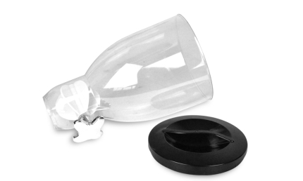 Double Cereal Dispenser Dry Food Storage Container Black - Image 6