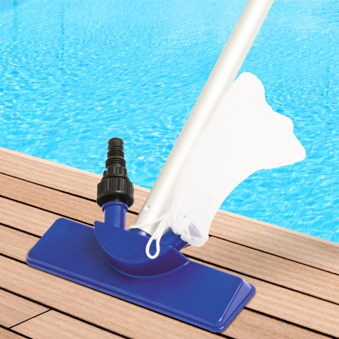 Bestway Swimming Pool Cleaner Set Vacuum Maintenance Kit/Floater/Thermometer