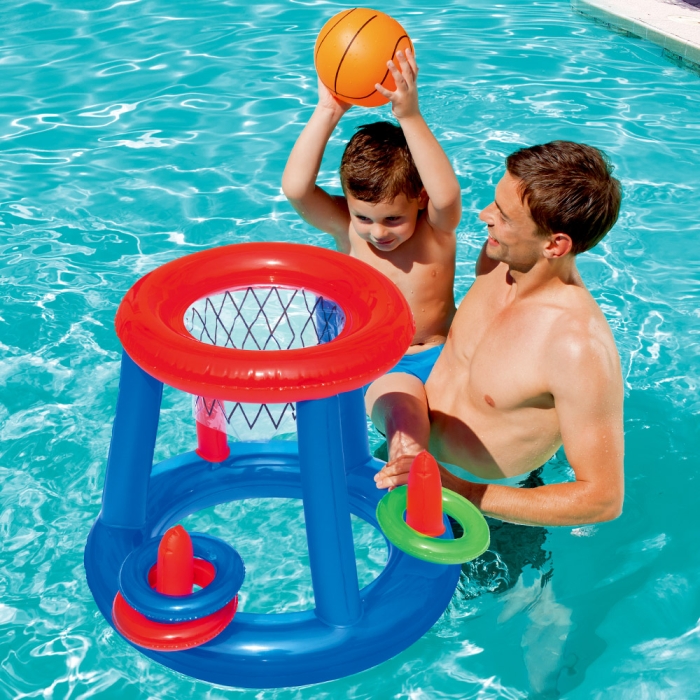 Bestway Game Float Kool Pool Pool Dunk Inflatable Basketball Hoop Set Pool Toy