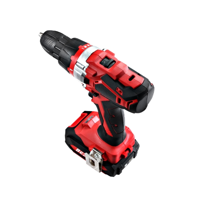 GIANTZ 20V Lithium Drill Kit Cordless Impact Drill Impact Driver LED Torch Bag