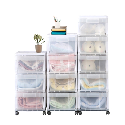 4 Drawer Rolling Storage Cart Scrapbook Paper Office School Organiser - Image 4