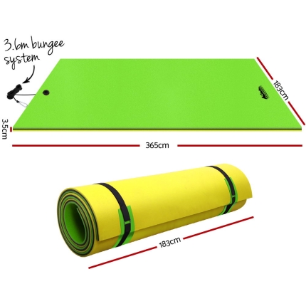 Weisshorn Floating Mat Water Slide Park Stand Up Paddle Pool Sea 365cm - Image 2