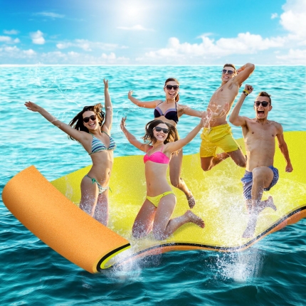 Weisshorn Floating Mat Water Slide Park Stand Up Paddle Pool Sea 550cm - Image 7