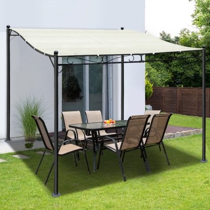 Instahut 3x2.5m Gazebo Party Wedding Marquee Tent Shade Iron Art Canopy Camping - Image 7
