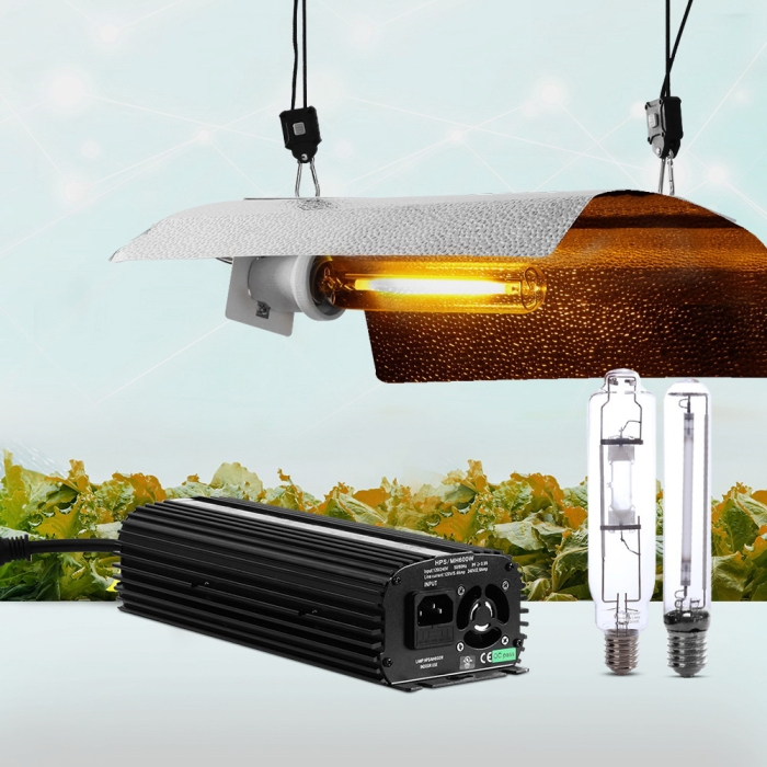 Greenfingers 1000W HPS MH Grow Light Kit Digital Ballast Reflector Hydroponic Grow System Kit