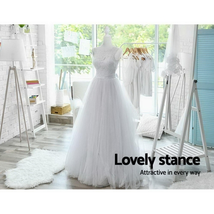 Female Mannequin 170cm Model Dressmaker Clothes Display Torso Tailor Wedding White - Image 6