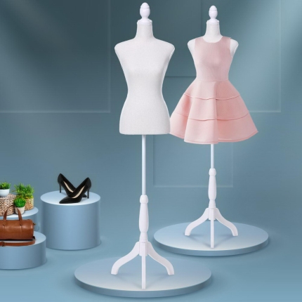 Female Mannequin 170cm Model Dressmaker Clothes Display Torso Tailor Wedding White - Image 7