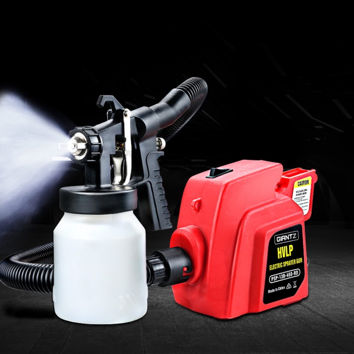 NEW GIANTZ 3-Way Nozzle Electric Paint Sprayer Gun HVLP DIY Spray Station 450W