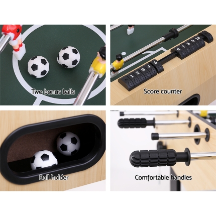 4FT Foldable Soccer Table Tables Balls Foosball Football Game Home Party Gift - Image 4