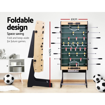 4FT Foldable Soccer Table Tables Balls Foosball Football Game Home Party Gift - Image 6