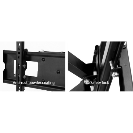 Artiss TV Wall Mount Bracket Tilt Swivel Full Motion Flat Slim LED LCD 23 32 42 50 55 inch - Image 6