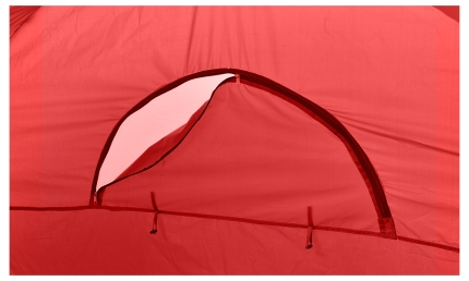 Pop Up Red Camping Tent Beach Portable Hiking Sun Shade Shelter - Image 2