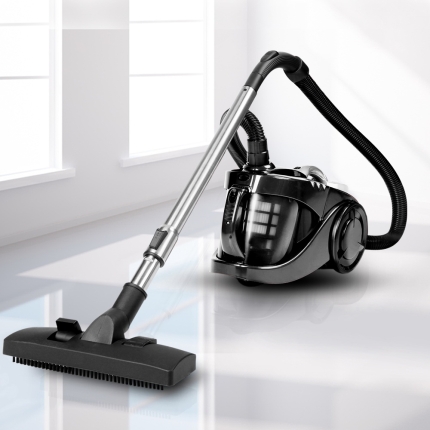 Devanti Vacuum Cleaner Bagless Cyclone Cyclonic Vac Home Office Car 2200W Black - Image 7