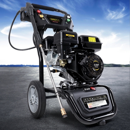 Giantz Petrol High Pressure Washer Gun Water Cleaner Gurney Pump 8HP 4800PSI - Image 7