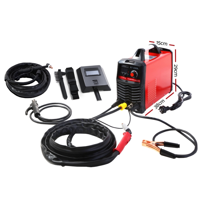 GIANTZ Plasma Cutter TIG GAS IGBT DC Inverter Welder 50A Portable Welding 220Amp