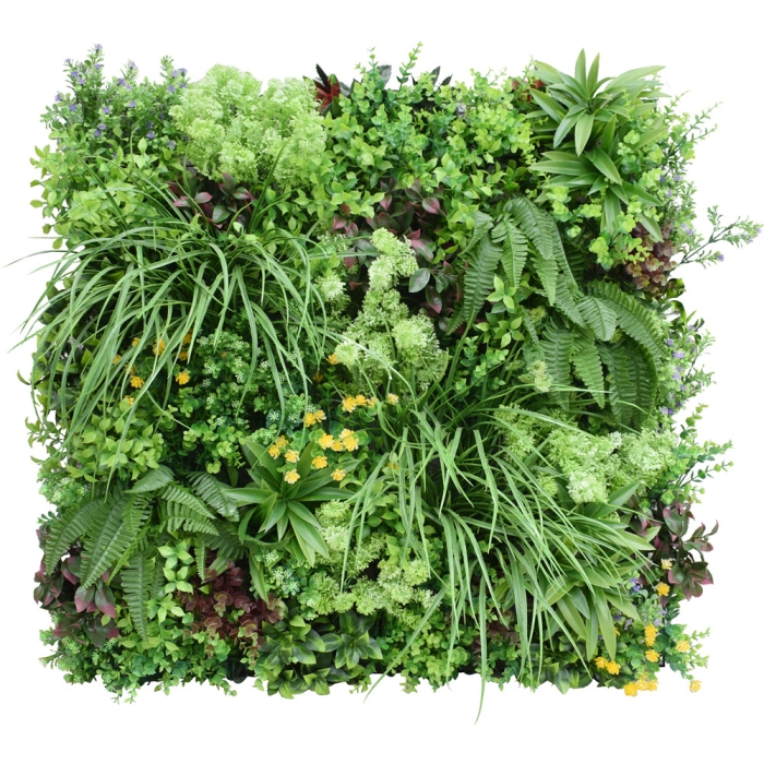 Country Fern Bespoke Vertical Garden / Green Wall 90cm x 90cm (INDOOR ONLY)