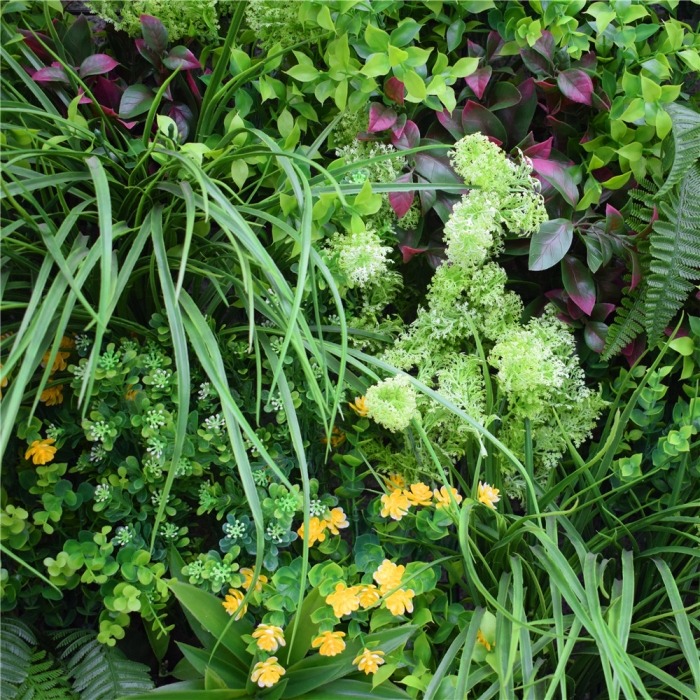 Country Fern Bespoke Vertical Garden / Green Wall 90cm x 90cm (INDOOR ONLY)