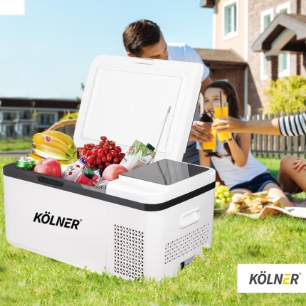 Kolner 20L Portable Fridge Cooler Freezer Camping Refrigerator - White - Image 8