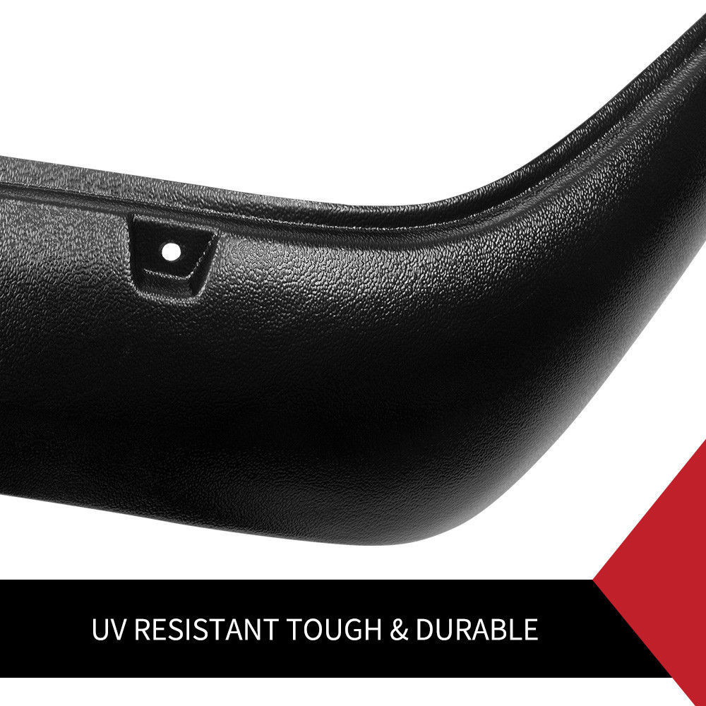 Matt Black Wrinkle Fender Flares Wheel Arch for Ford Ranger T7 PX2 2015-2018