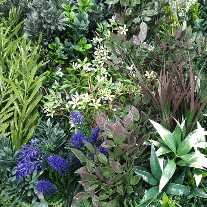 Purple Lavender Field Vertical Garden / Green Wall UV Resistant 90cm x 90cm - Image 2