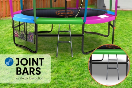 Kahuna Rainbow 10ft Trampoline - Image 12