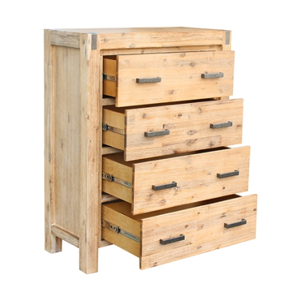 Nowra 4 Pieces Double Bedroom Suite Oak - Image 5
