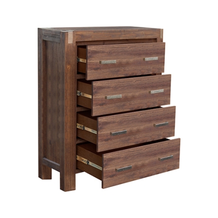 Nowra 4 Pieces Queen Bedroom Suite Chocolate - Image 3