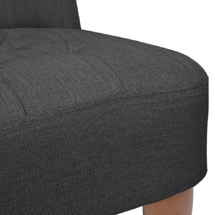 French Chair Grey Fabric - Image 6