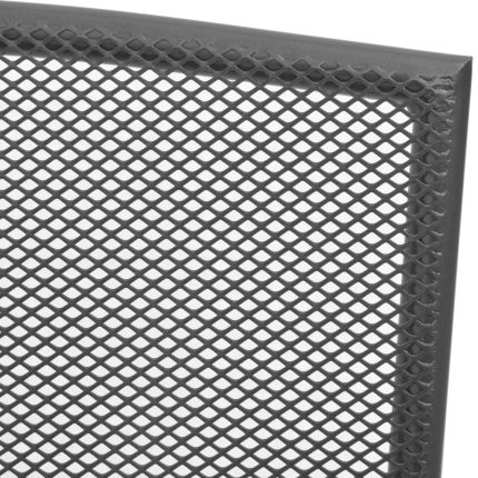 Stackable Garden Chairs 2 pcs Steel Grey - Image 5