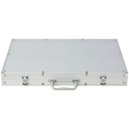 Poker Set with 1000 Chips Aluminium - Image 5