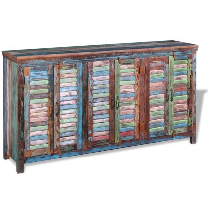 Sideboard with 6 Doors Solid Reclaimed Wood - Image 3
